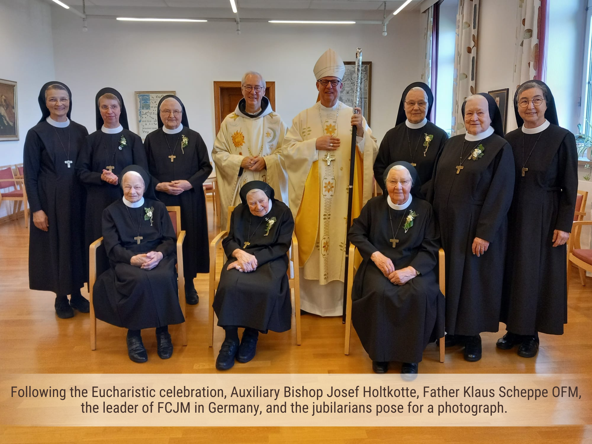 Eight FCJM Sisters in Salzkotten Celebrated Their Jubilee in Religious Life