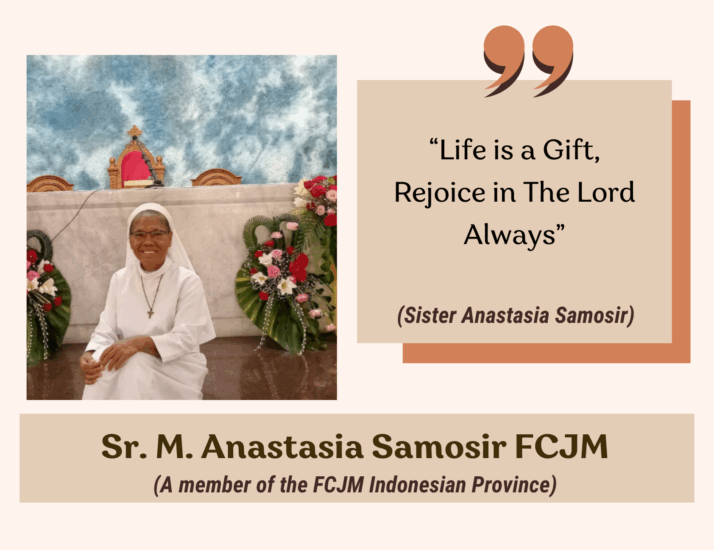 Remembrance Sr. Anastasia Samosir