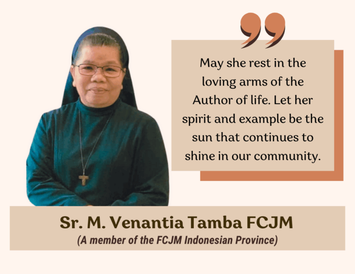 Remembrance Sr. Venantia Tamba