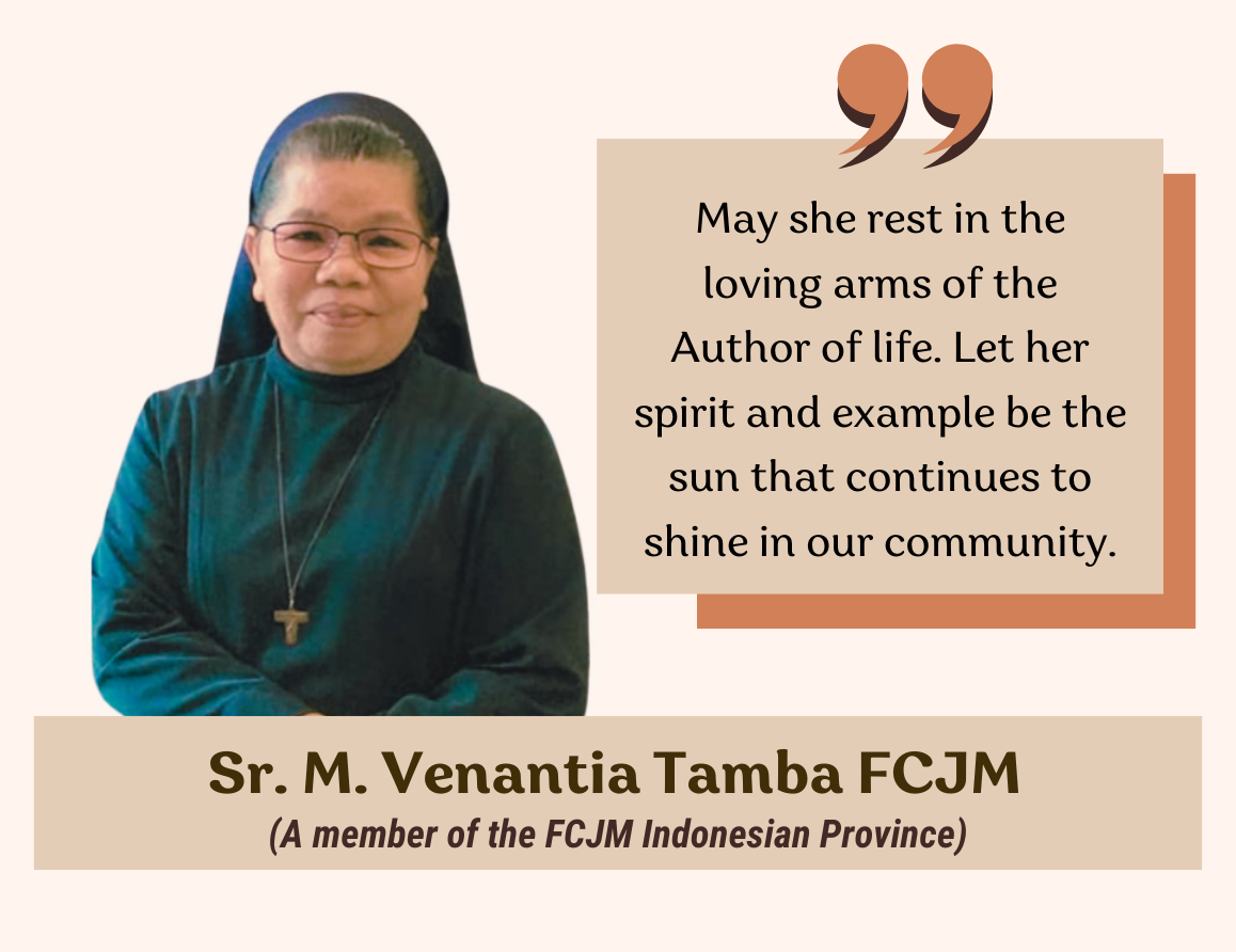 Remembrance Sr. Venantia Tamba