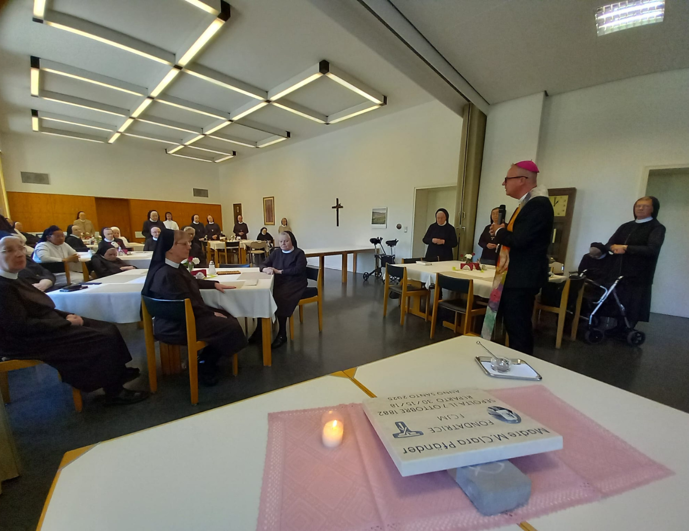 Bishop Josep Holtkotte Visited Our Sisters in Salzkotten