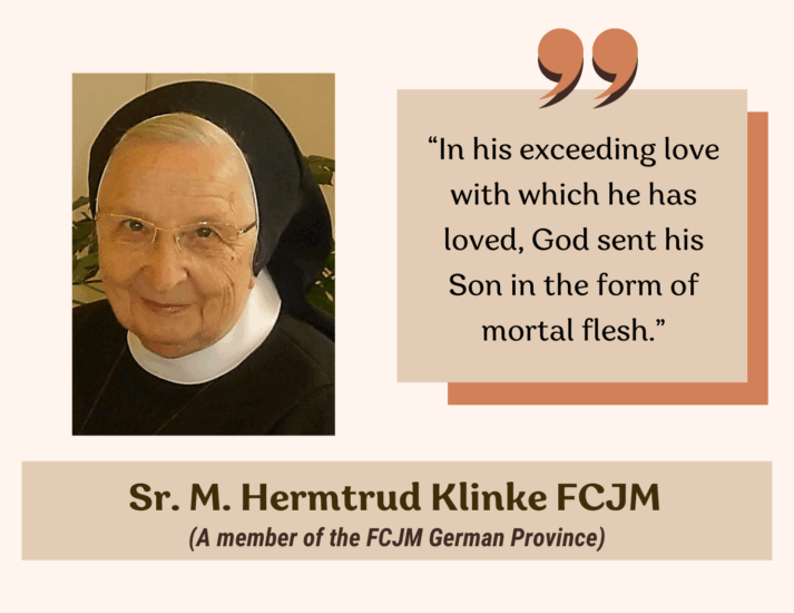 Remembering Sr. M. Hermtrud Klinke FCJM