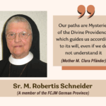 Remembrance Sister M. Robertis Schneider