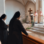 Franciscan Sisters have been members of their order for 70, 65, 60 and 40 years