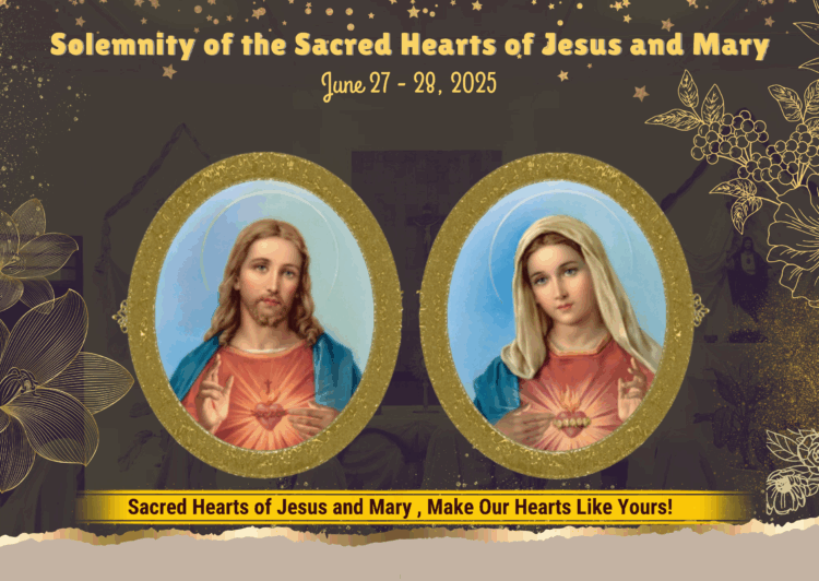 Solemnity of the Sacred Hearts of Jesus and Mary