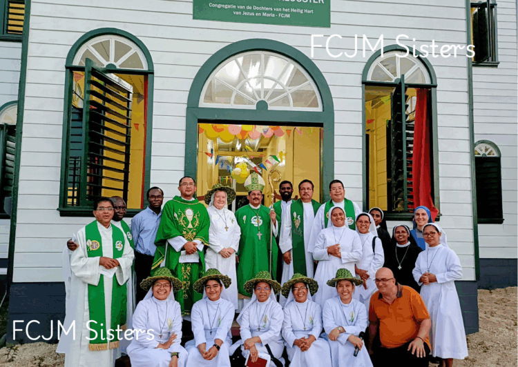 Blessing of a New Community of FCJM Sisters in Coronie, Suriname