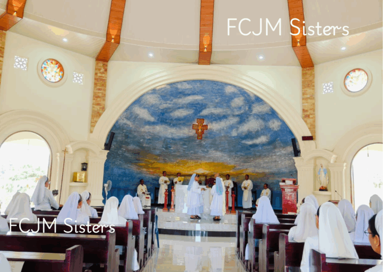 Blessing of the Chapel of the Immaculate Heart of Mary