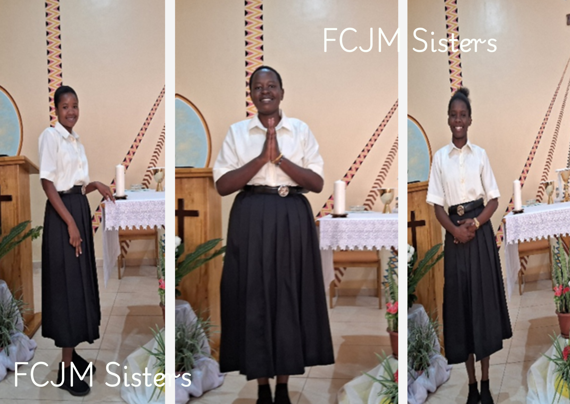 Three Aspirants in Malawi become FCJM Postulants